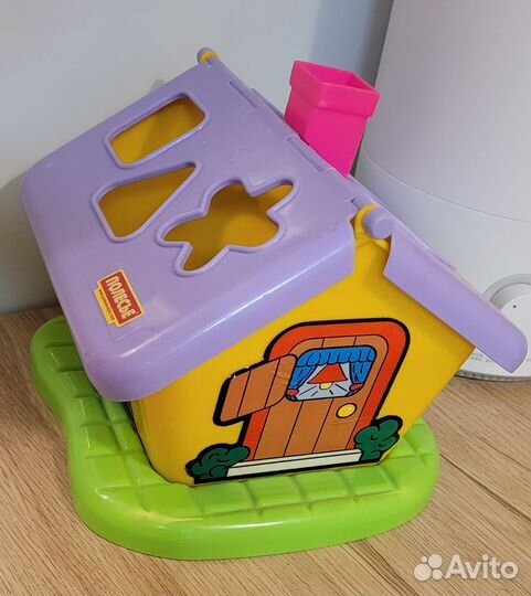 Сортер Полесье садовый домик сиреневый