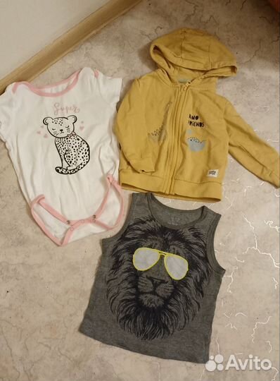Пакет вещей на девочку 86-92