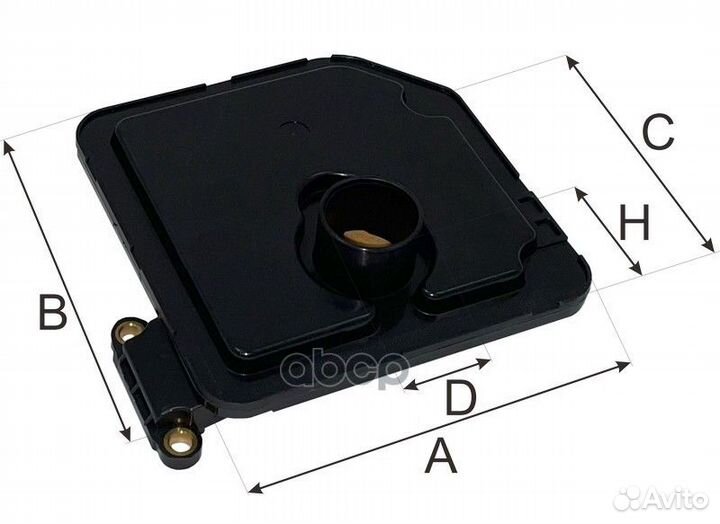 Фильтр АКПП hyundai solaris 17/elantra 15- ATG