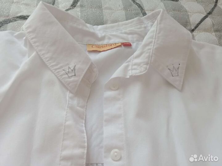 Рубашка детская для девочки 7-8 лет