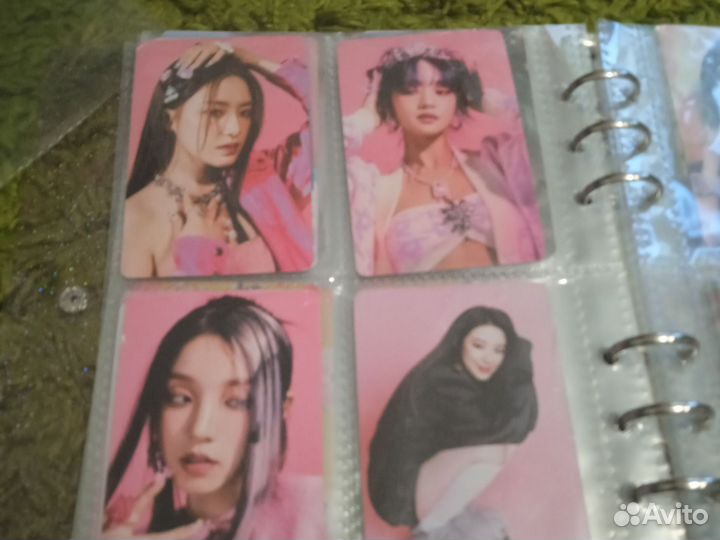 Кпоп карты джиайдл,Шухуа 20,Юци 25,Минни 20