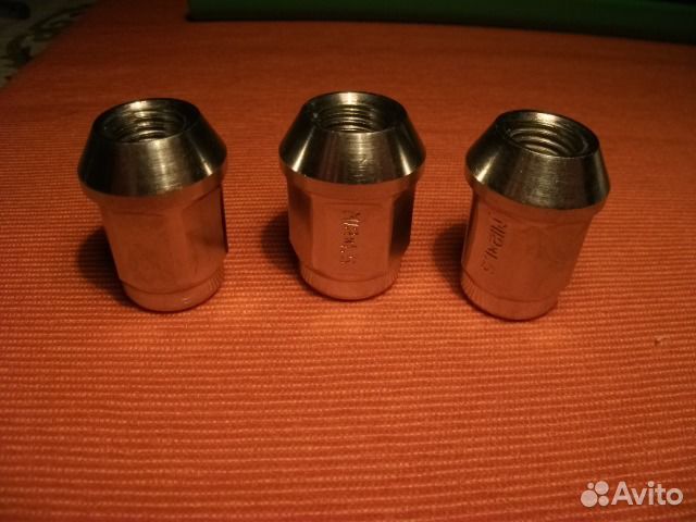 Гайка колеса M12X1,5 Х29,6 нержавейка