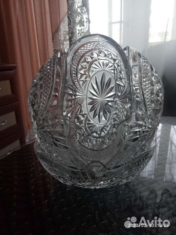 Набор хрустальных салатниц