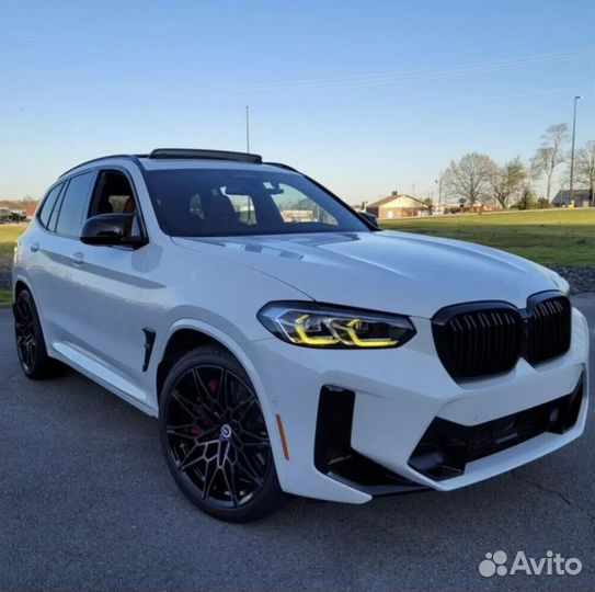 Желтые глазки модули DRL BMW X3 G01 X4 G02 X3M F97