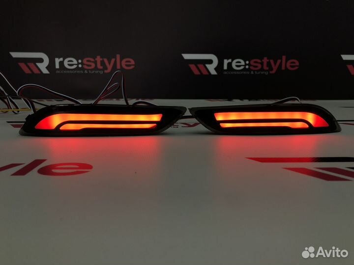 Катафоты Toyota Camry(XV70) 2017-н.в. 3 Реж Дымчат