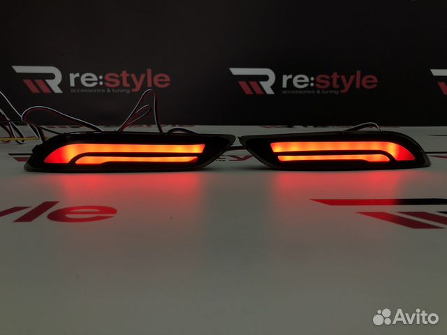 Катафоты Toyota Camry(XV70) 2017-н.в. 3 Реж Дымчат