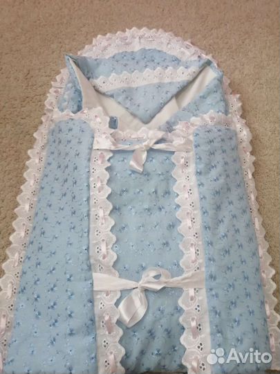 Конверт на выписку для мальчика весна осень