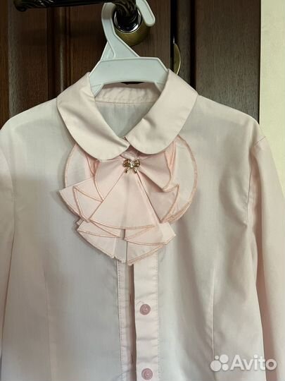 Блузка для девочки школьная