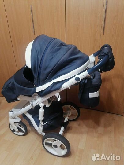 Коляска 2 в 1 Adamex Monte Deluxe Carbon