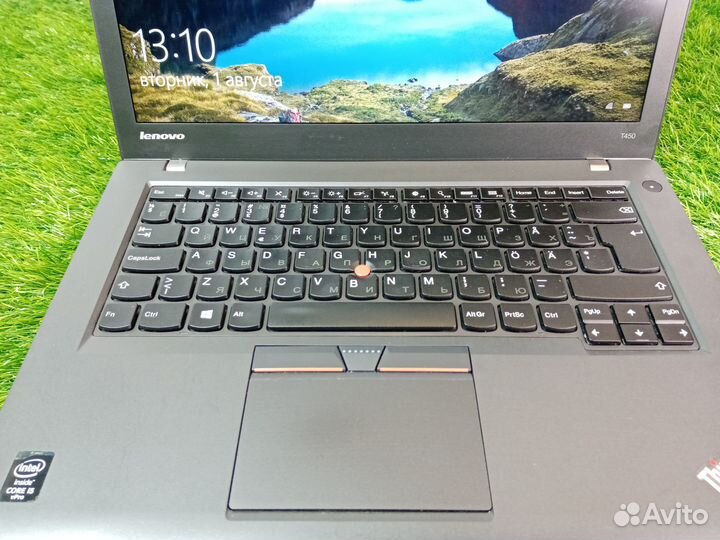 Ноутбук lenovo thinkpad T450 i5/8gb/ssd128gb/14