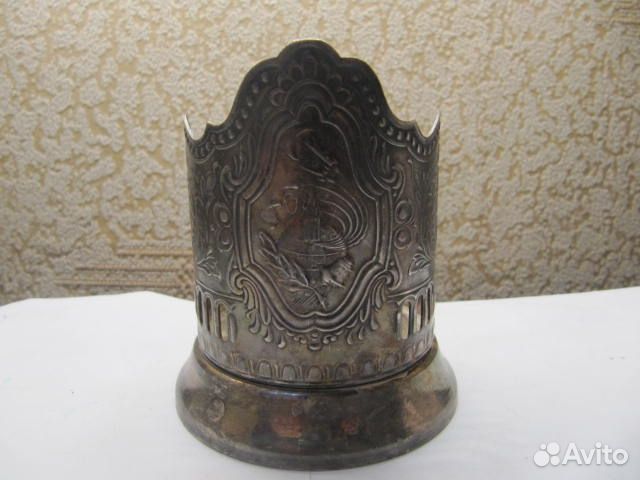 Подстаканники Космос ранние.Посеребрянные