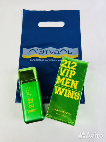 Духи Carolina Herrera 212 VIP men wins