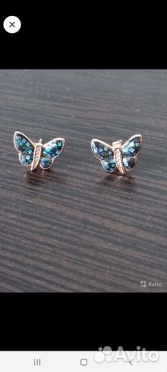Серебряные серьги