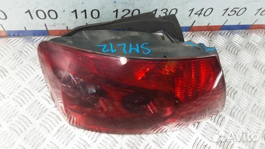 Фонарь задний левый peugeot 407 (SML12MX01)
