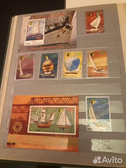 Альбом с почтовыми марками