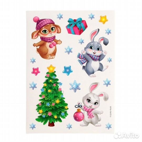 2 шт. Набор для рисования эбру на новый год 'Волше