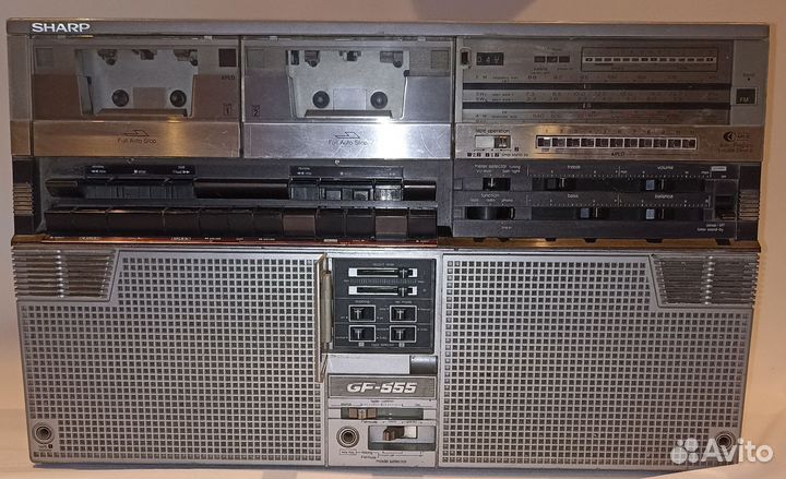 Легендарный Магнитофон sharp GF-555