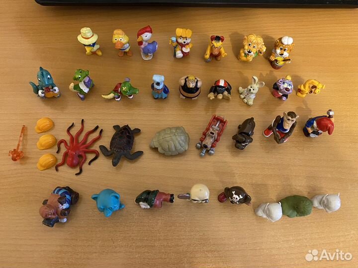 Игрушки из киндера 90х бу отличное состояние