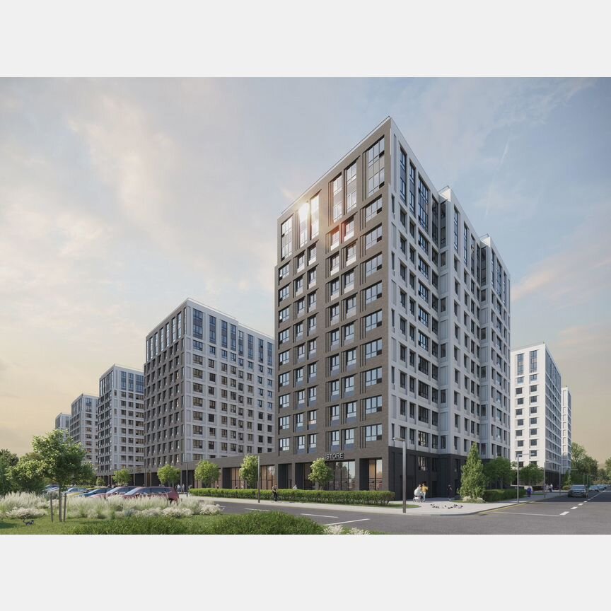 2-к. квартира, 39,5 м², 10/13 эт.