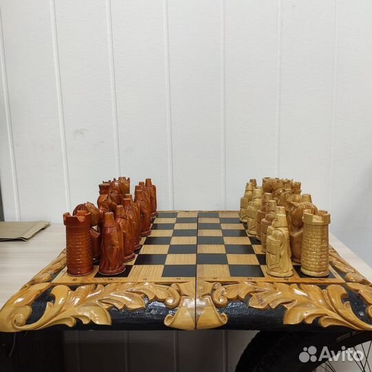 Шахматы деревянные ручной работы