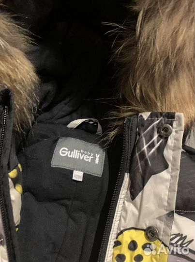 Пуховик комбинезон gulliver