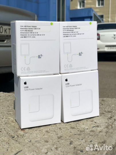Сетевой адаптер для iPhone/iPad 12w(2.4А) Оригинал