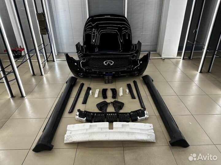 Передний бампер Infiniti FX35 FX37 FX50 QX70 S51