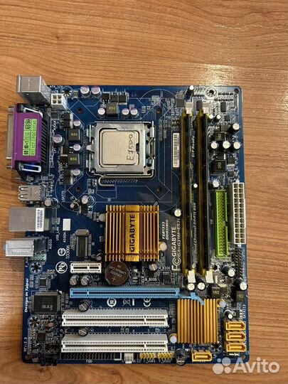 Комплект 775 4gb ddr2