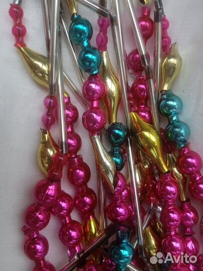 Елочные игрушки СССР