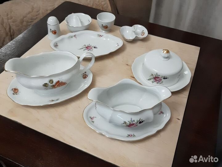 Супницы и соусники фарфор