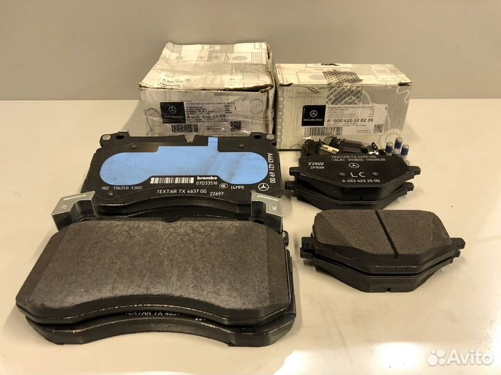 Комплект тормозных колодок Mercedes G 63 AMG