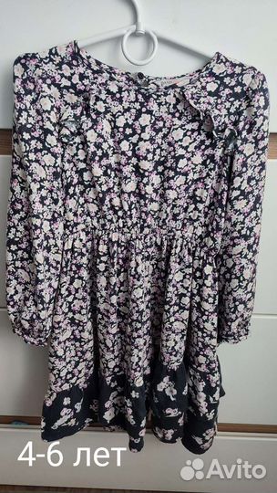 Вещи девочка 4-6 лет