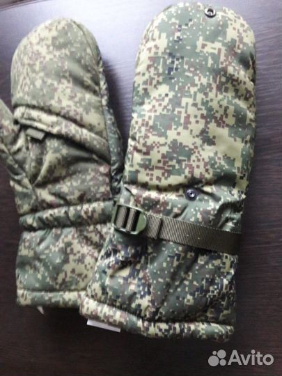 Рукавицы - перчатки (2в1) утеплённые (вкпо) 