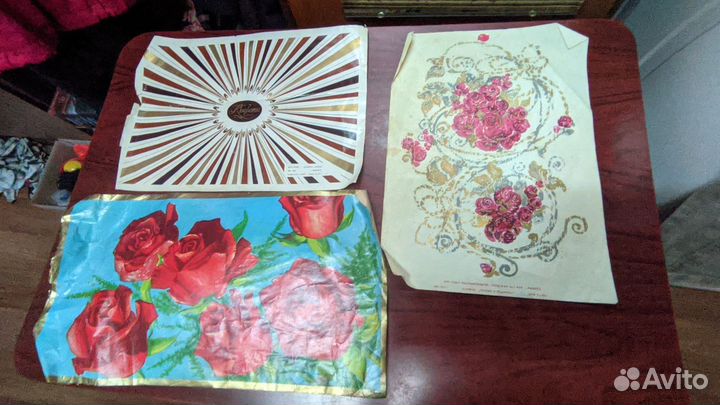 Вкладыши в конфеты