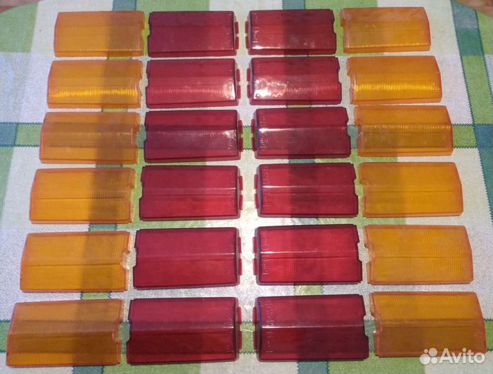 Новые стёкла задних фонарей ваз 2101(СССР)