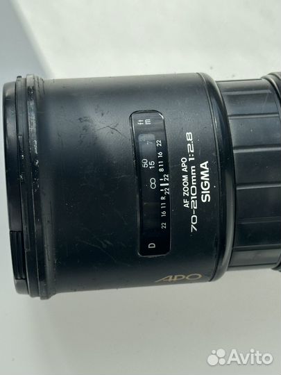 Объектив sigma 70-200