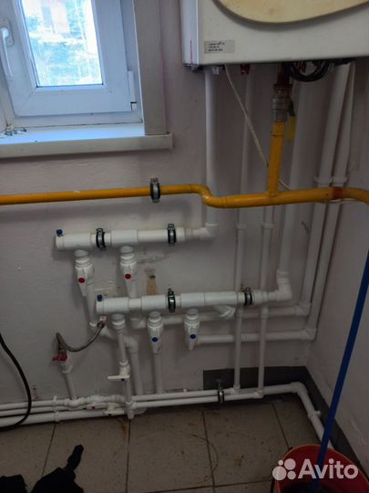 Монтаж отопление водоснабжение частных домов