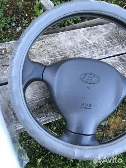 Руль для hyundai santa fe sm