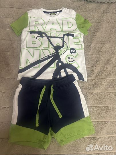 Летние костюмы футболки для мальчика 92-98