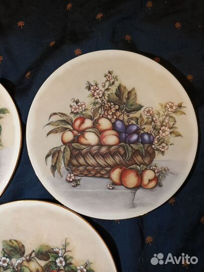 Набор декоративных тарелок Чехия