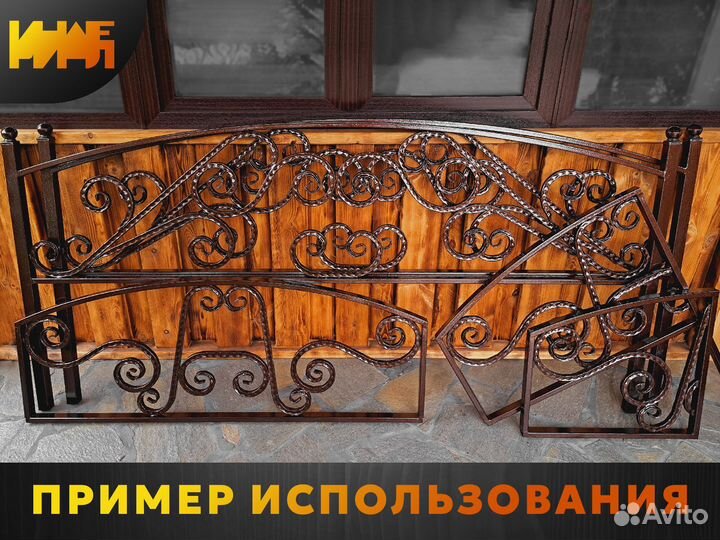 Холодная художественная ковка, фактурный прокат