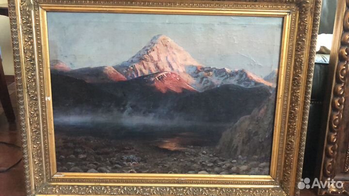 Картина маслом на холсте 160 лет