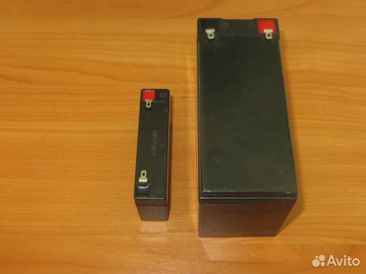 Аккумуляторы свинцово- кислотные 12V 7А 6V 1.2А