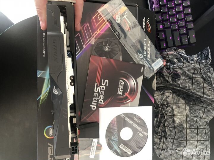 Видеокарта asus rog strix rx 470 4gb