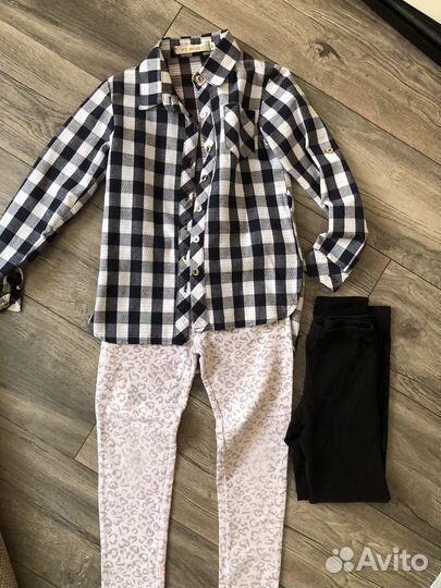 Пакетом вещи на девочку