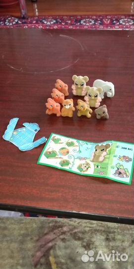 Игрушки из киндер сюрприз 