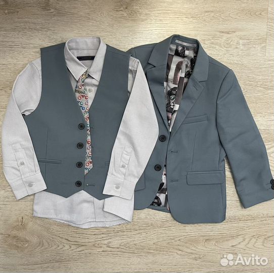 Костюм Next тройка для мальчика 104