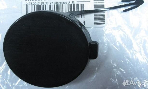 Заглушка бампера переднего Polo Sedan 2010-2015