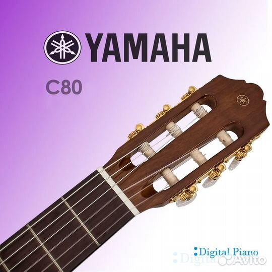 Акустическая гитара Yamaha C80 Оригинал