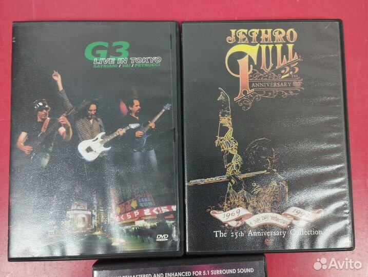 G3 jetro tull emerson lake palmer музыка на DVD